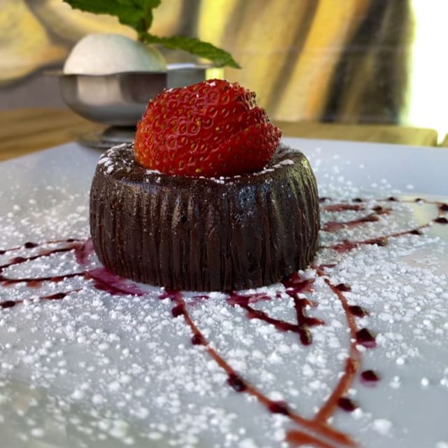 Lava Chocolate Cake.