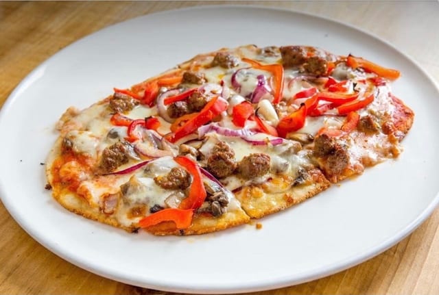 Mediterranean Pizza.