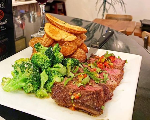 Sizzling Steak.