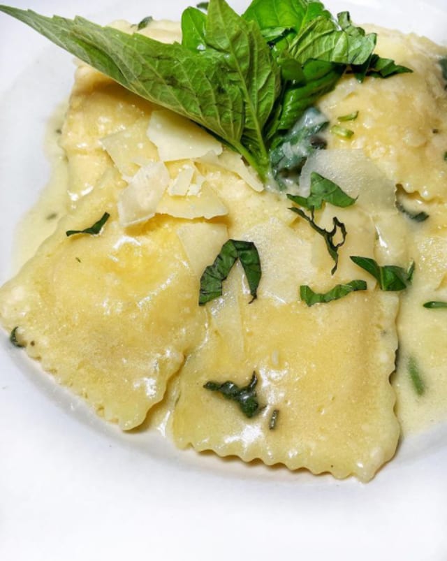 Butternut Squash Ravioli.