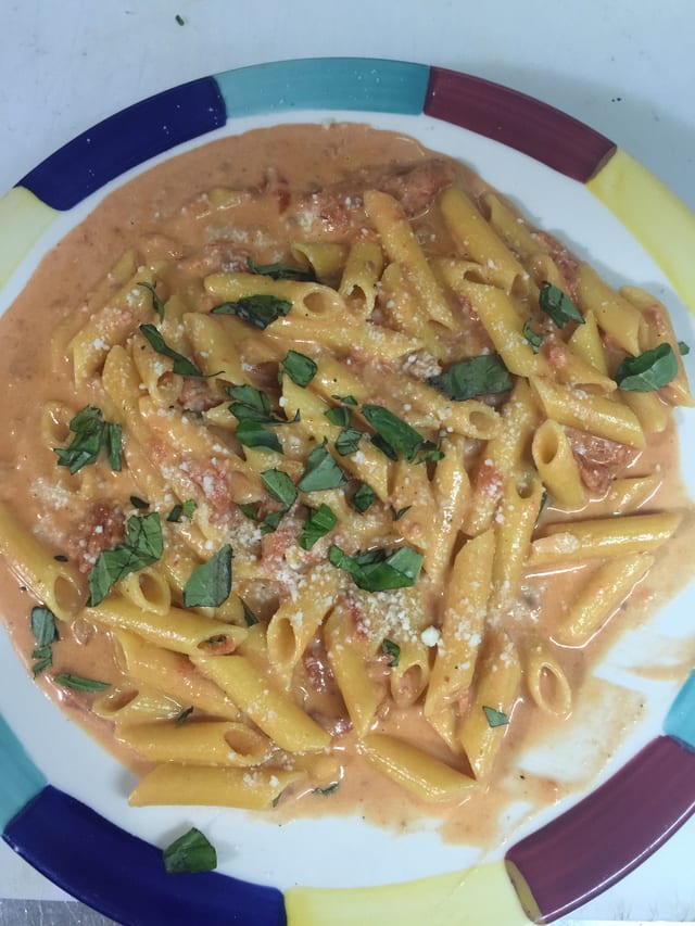 Penne Alla Vodka.