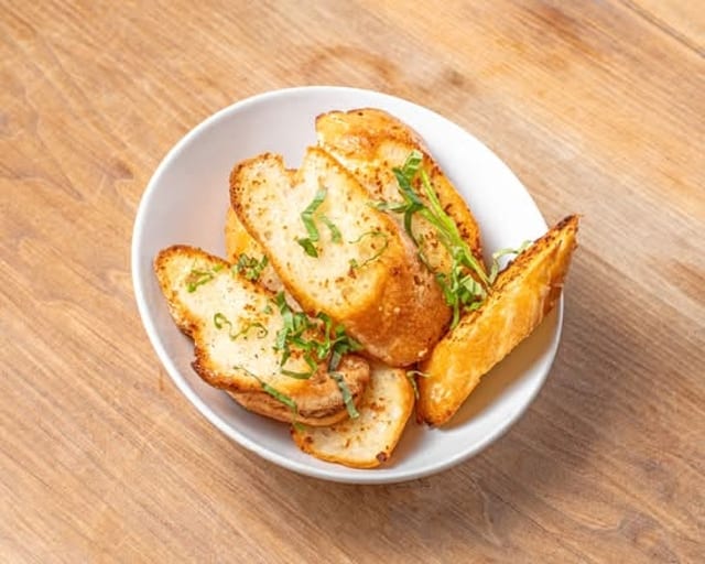 GF Garlic Bread.