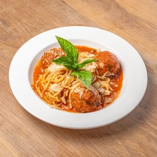 Homemade Spaghetti & Meatballs